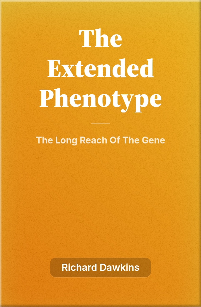 The Extended Phenotype