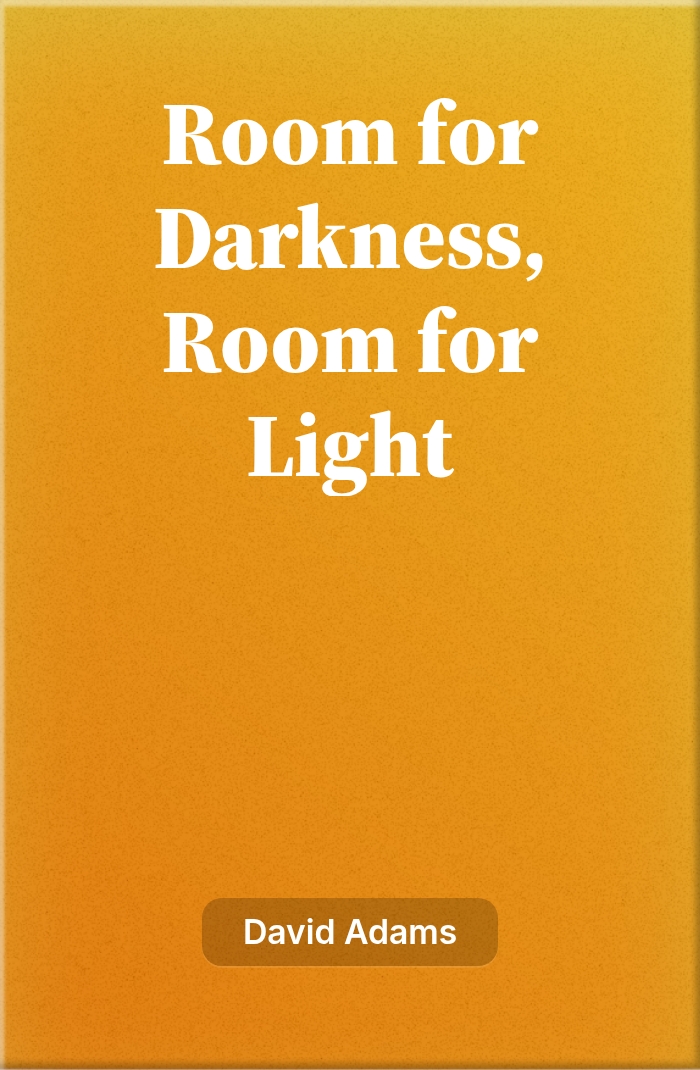 Room for Darkness, Room for Light