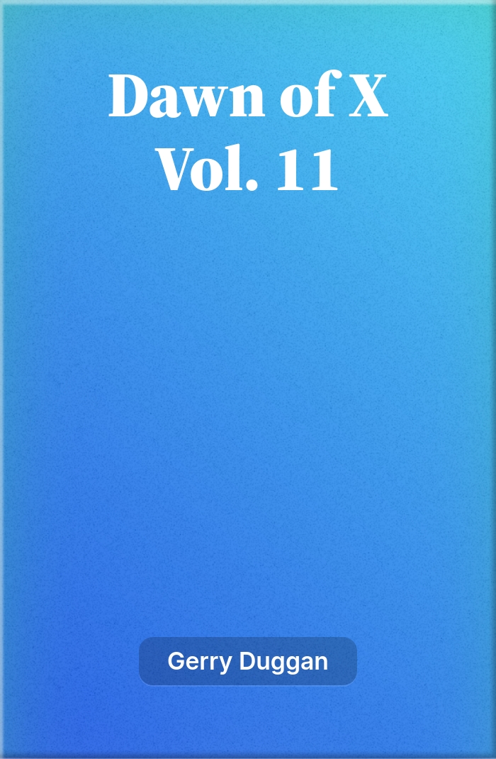 Dawn of X Vol. 11
