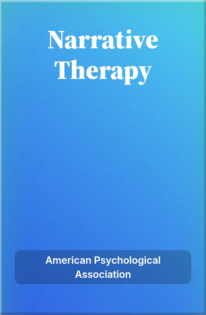 Narrative Therapy