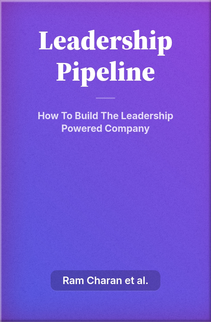 The Leadership Pipeline