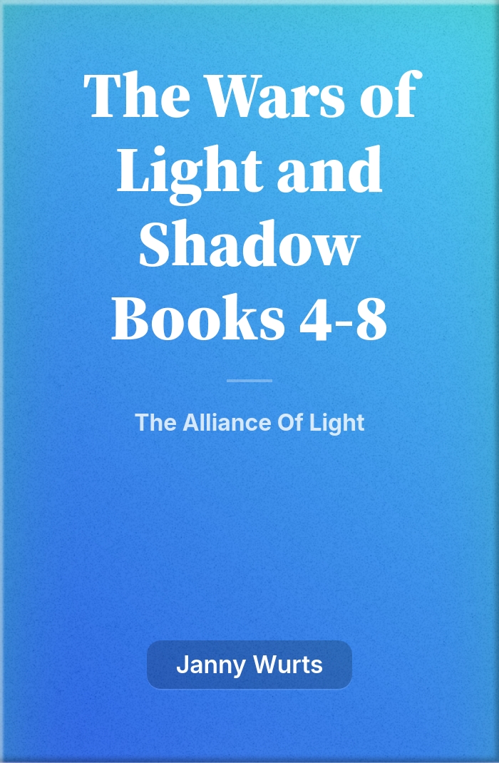 The Wars of Light and Shadow Books 4-8