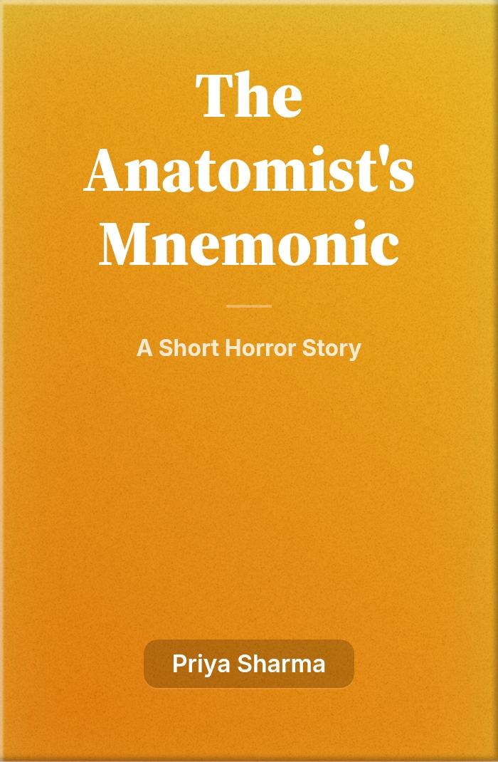 The Anatomist's Mnemonic