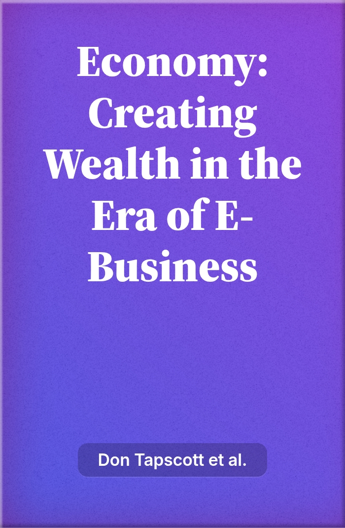 Blueprint to the Digital Economy