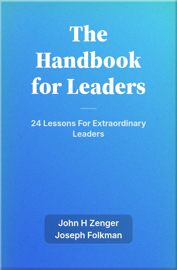Handbook for Leaders